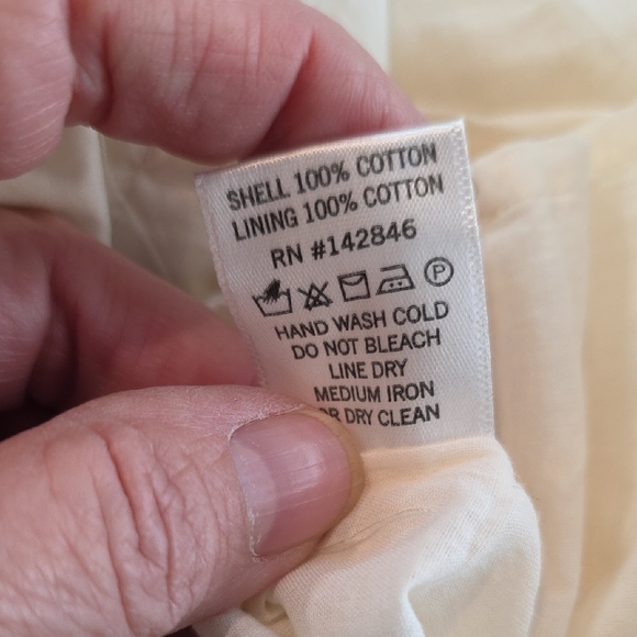 NEW RHODE DAYA COTTON BUTTERCREAM MINI DRESS SIZE 4 - Picture 7 of 7